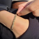  14 Ayar Dorika Toplu Ataç Zincir Bileklik