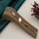 SONSUZLUK FİGÜRLÜ YONCA BİLEKLİK